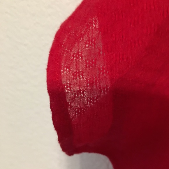 NWT Universal Thread Tie front button down blouse - Picture 6 of 7